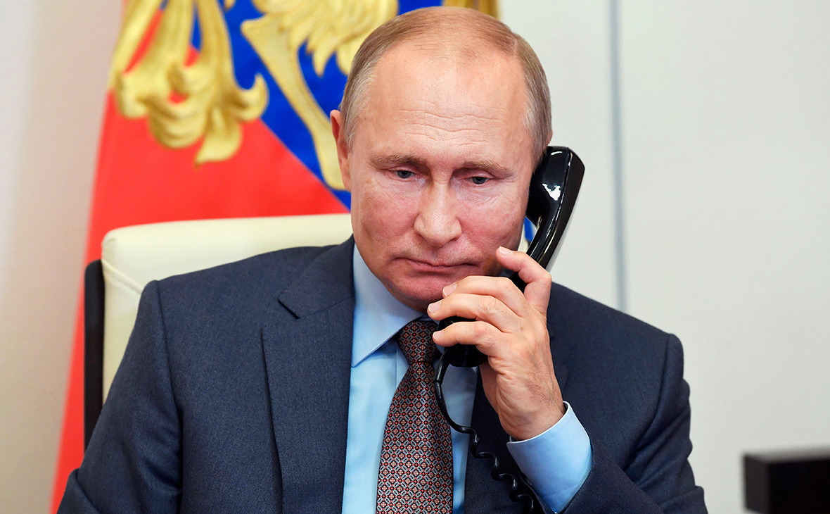 Путин провел телефонный разговор с президентом ОАЭ