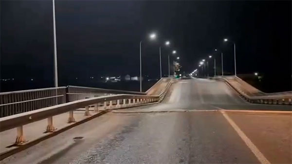 Попытка подорвать мост под Мелитополем не затронула сухопутный коридор в Крым