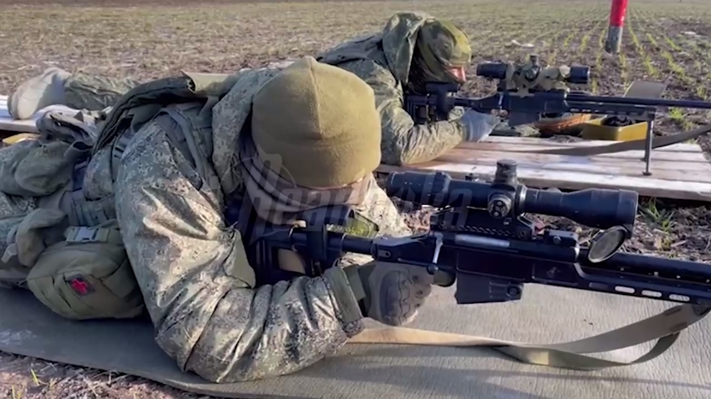 В Херсонской области на полигоне не прекращаются учения военнослужащих