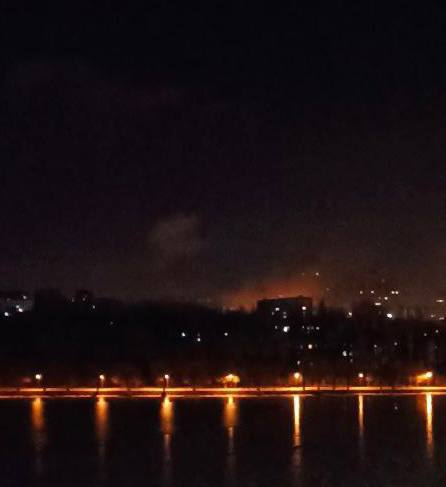Донецк снова под обстрелом
