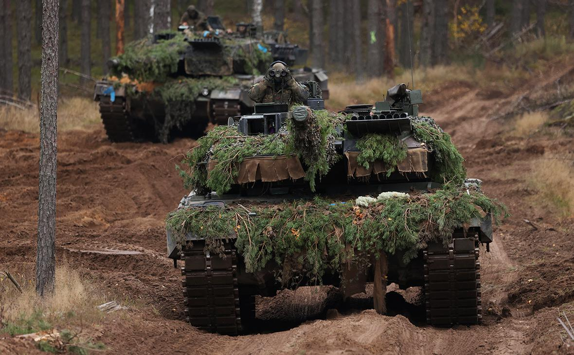 Германия приняла решение отправить Киеву танки Leopard 2A6