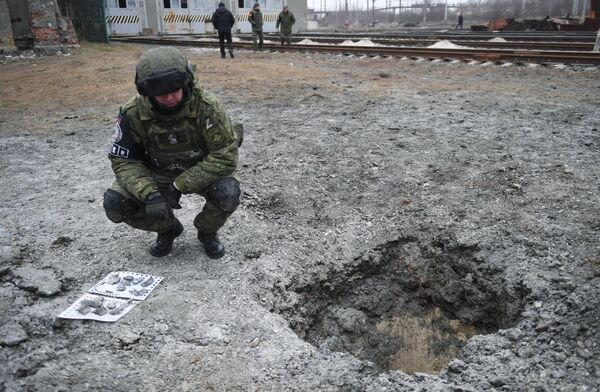 Иловайск попал под обстрел боевиков ВСУ