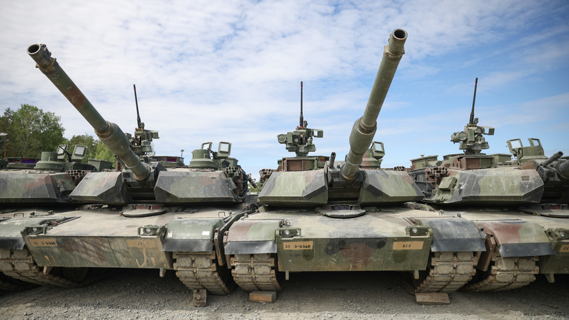 Танки Abrams доедут до Украины в лучшем случае в конце года