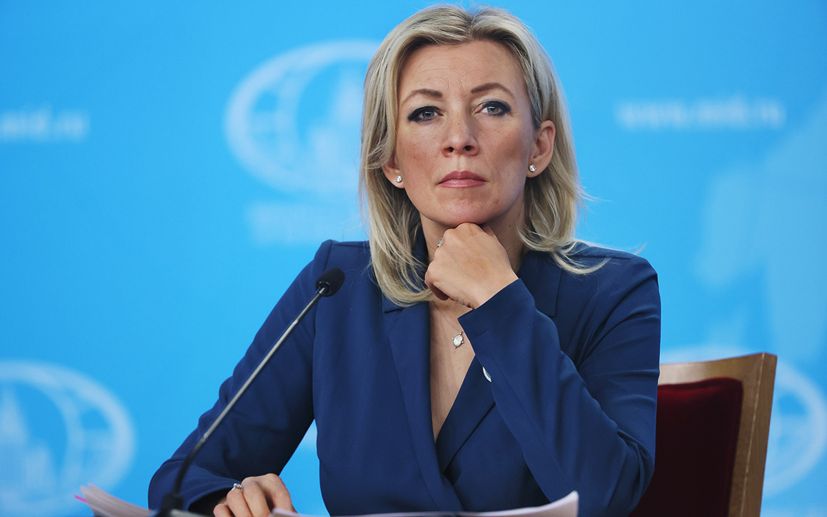Захарова прокомментировала слова экс-премьера Израиля о роли Запада в переговорах по Украине