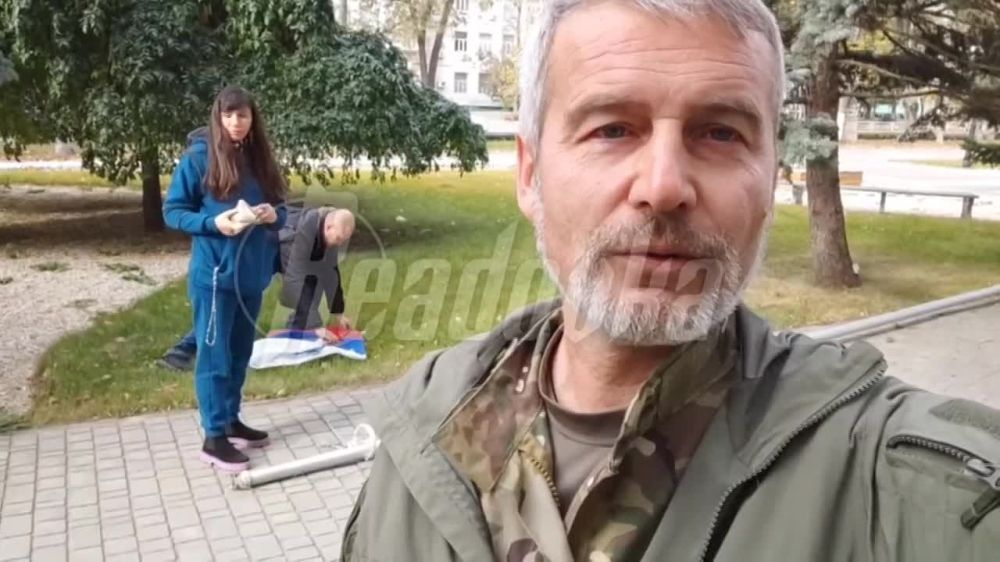 Военкор Readovka попал под обстрел на Угледарском направлении