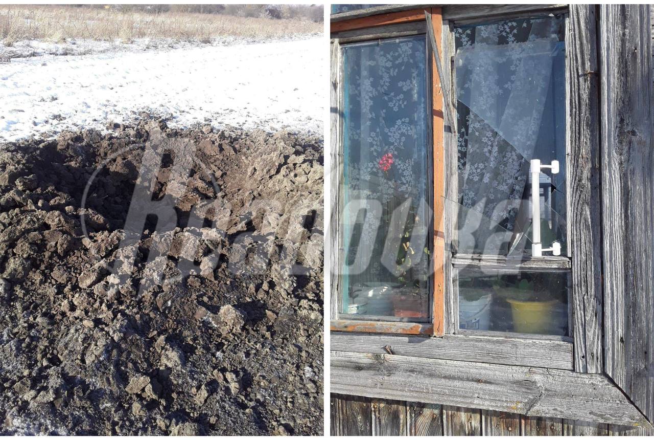 Украинские боевики обстреляли село Зерново в Брянской области