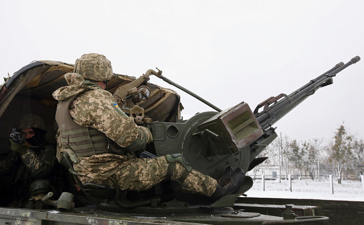 Украинские боевики обстреляли село Никольское