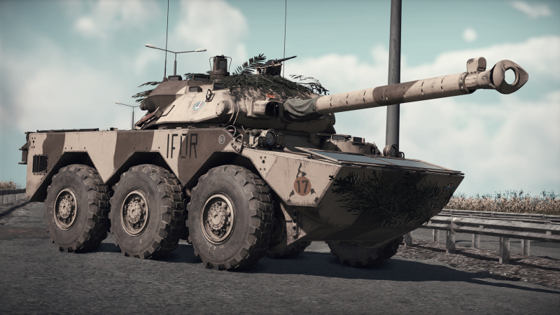 Париж передаст Украине первую партию бронеавтомобилей AMX-10 RC к следующим выходным