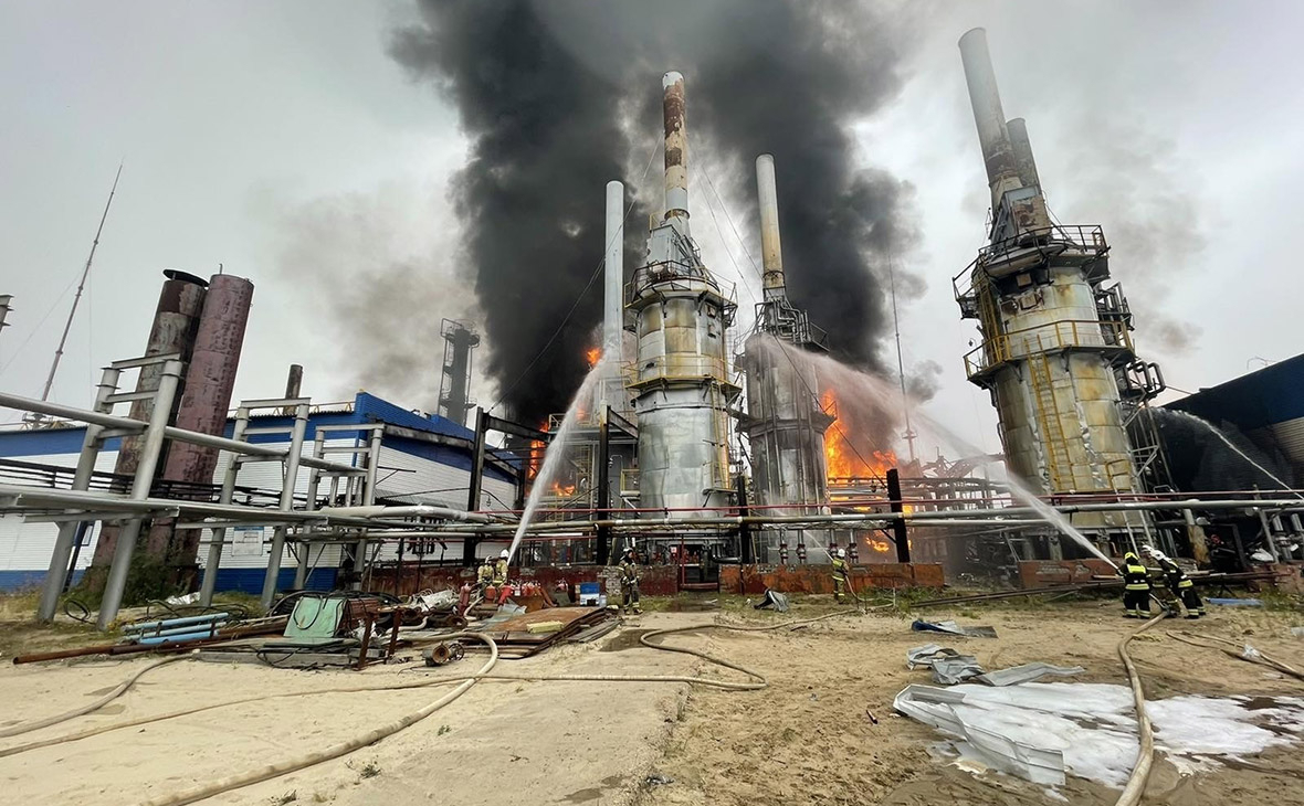В ЯНАО на Северо-Русском произошел взрыв газа