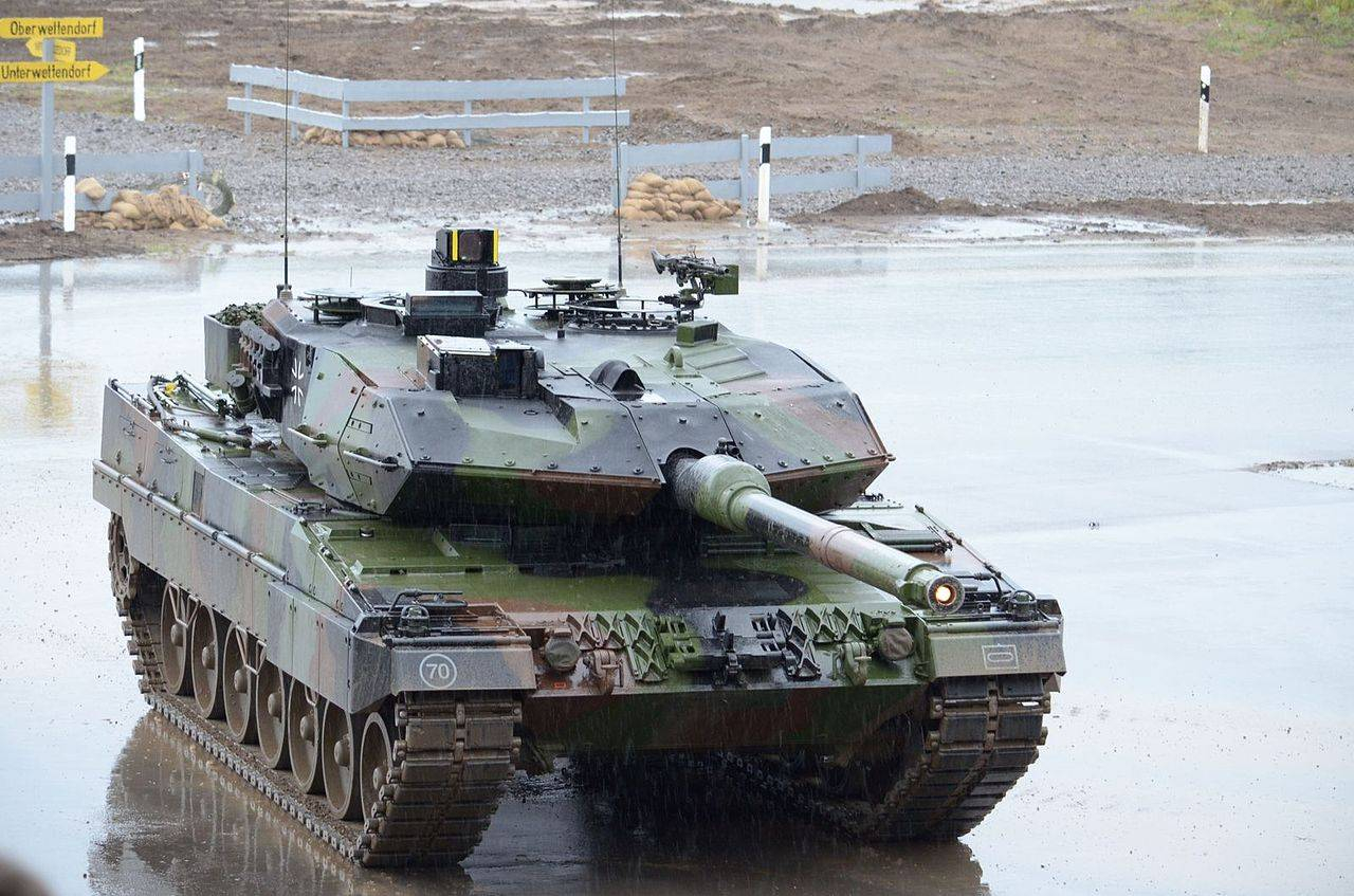 Танки Leopard уже находятся на Украине