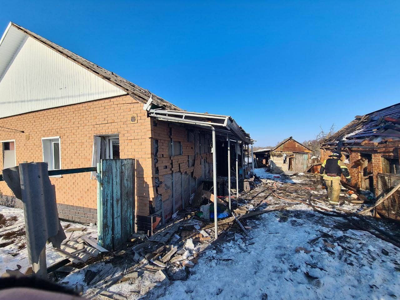 Боевики серьезно обстреляли Попово-Лежачи в Курской области