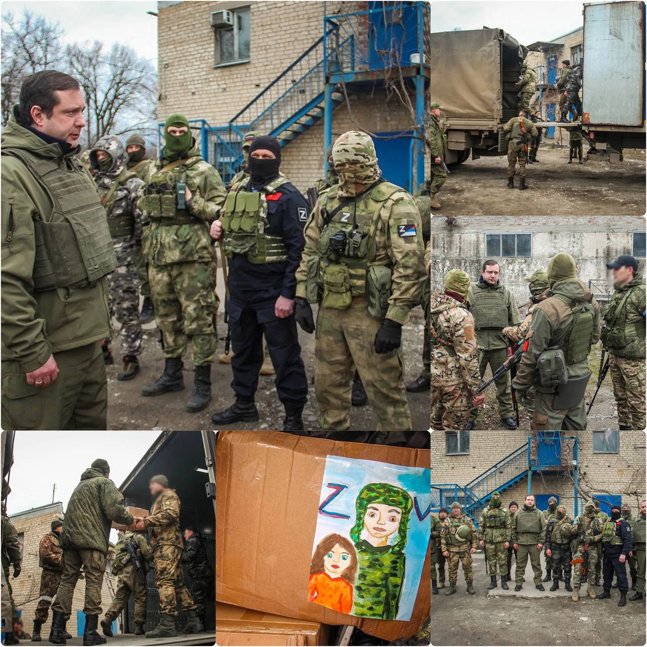 Губернатор Смоленской области Алексей Островский передал гуманитарный груз бойцам ВС РФ