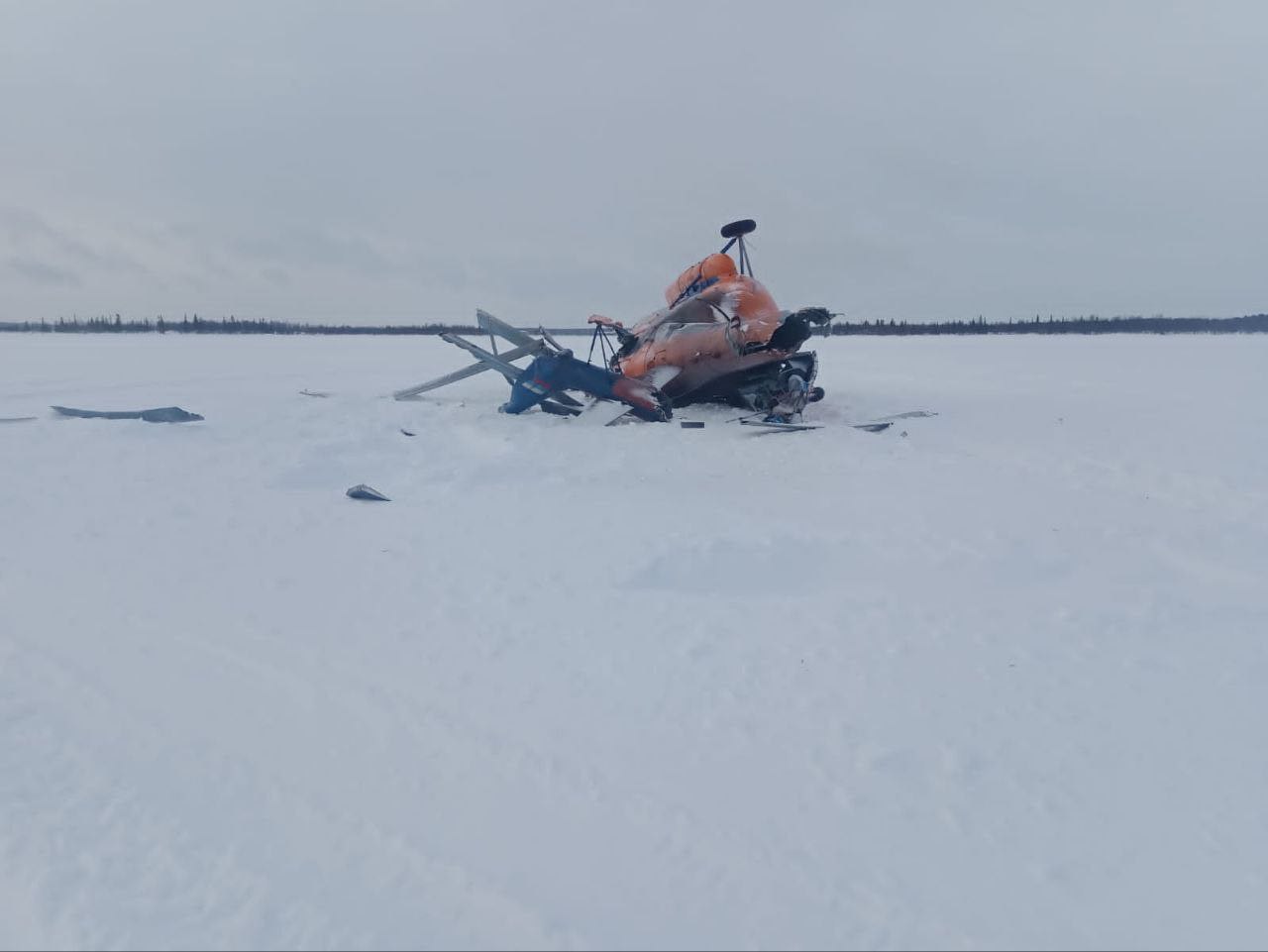 Под Мурманском разбился вертолет