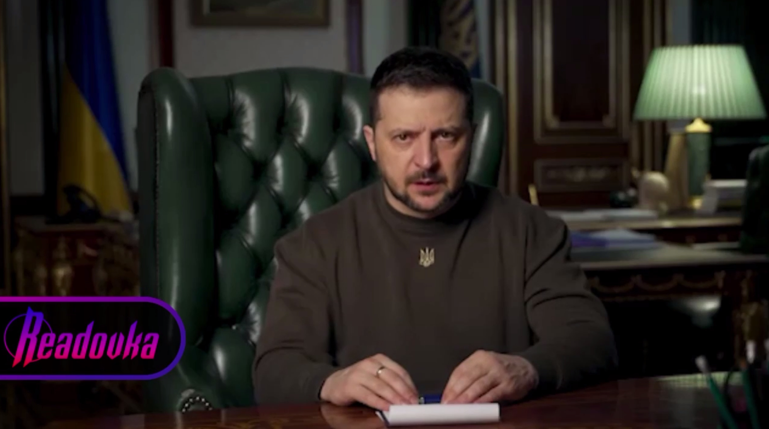 Зеленский посвятил свое обращение не огромным потерям ВСУ, а протестам в Тбилиси