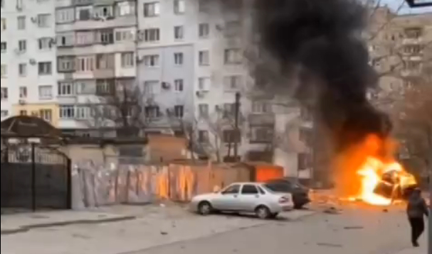 Рогов: в Мелитополе взорвался автомобиль