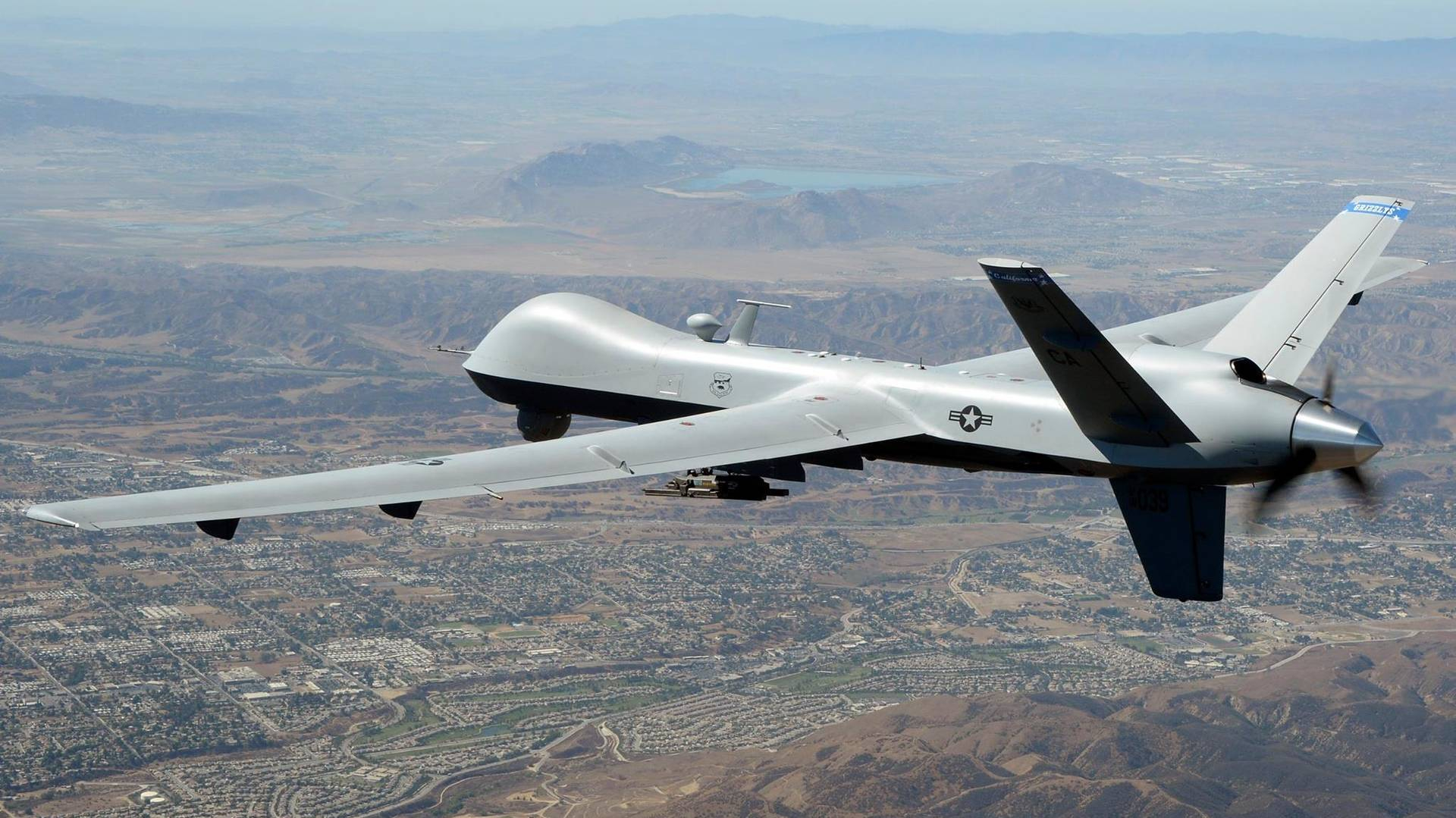 Пентагон опубликовал видео инцидента с БПЛА США MQ-9 и российским Су-27 над Черным морем