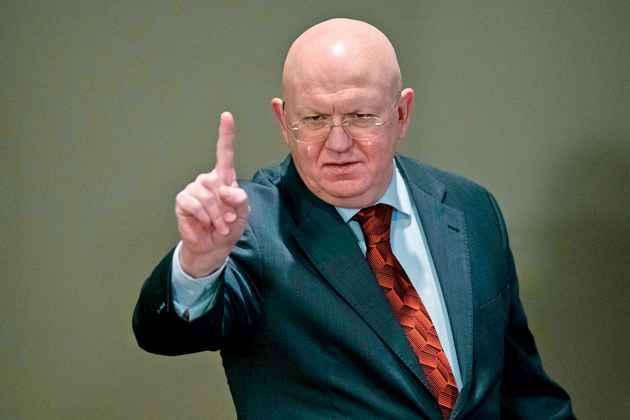 Постпред РФ при ООН Небензя прокомментировал нападки Запада в отношении России