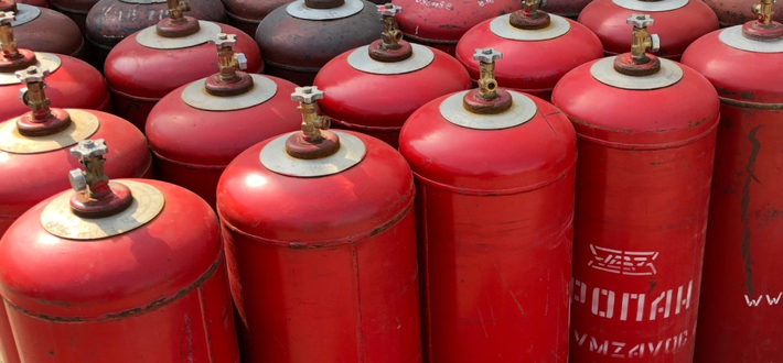 В России могут ввести госконтроль оборота газовых баллонов 