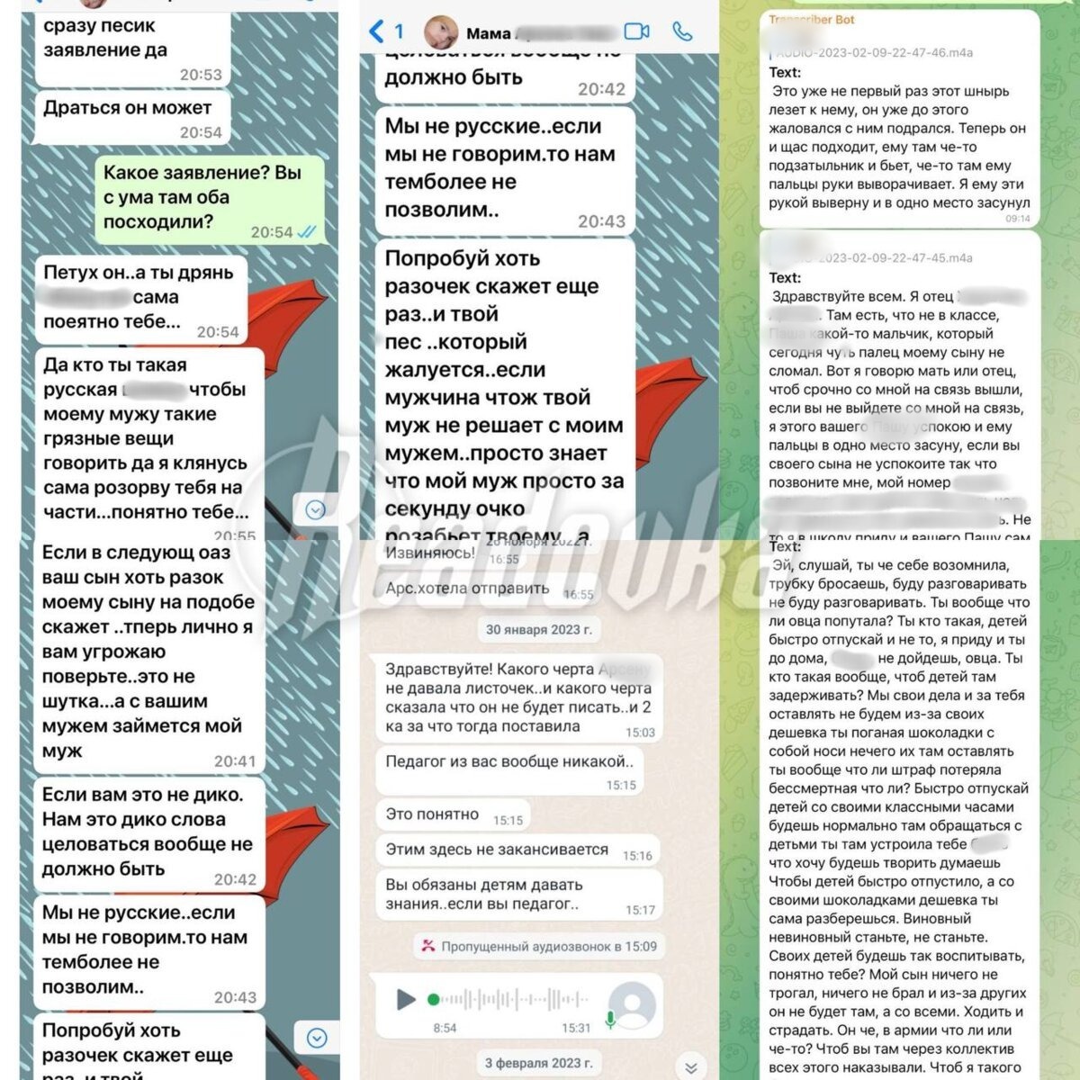Чеченские родители обещают отомстить учительнице сына за поставленную двойку