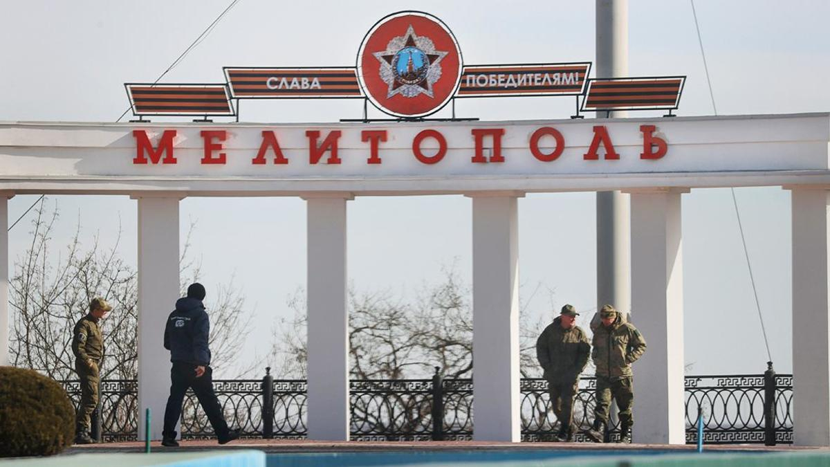Украинские боевики обстреляли Мелитополь
