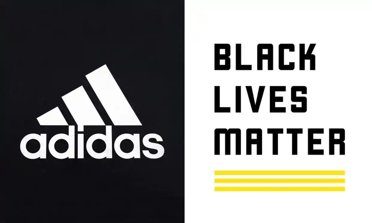 Компания Adidas поспорила с фондом Black Lives Matter из-за символики