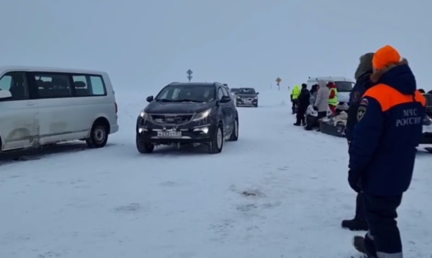 На трассе М4 «Дон» из-за непогоды образовалась 50-километровая пробка 