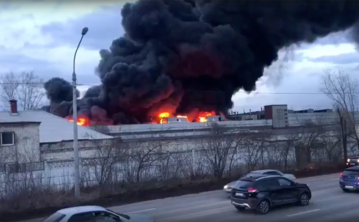 В подмосковном Нахабино прозвучал взрыв