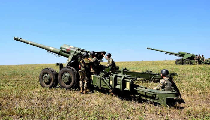 Российские артиллеристы успешно работают по украинским позициям