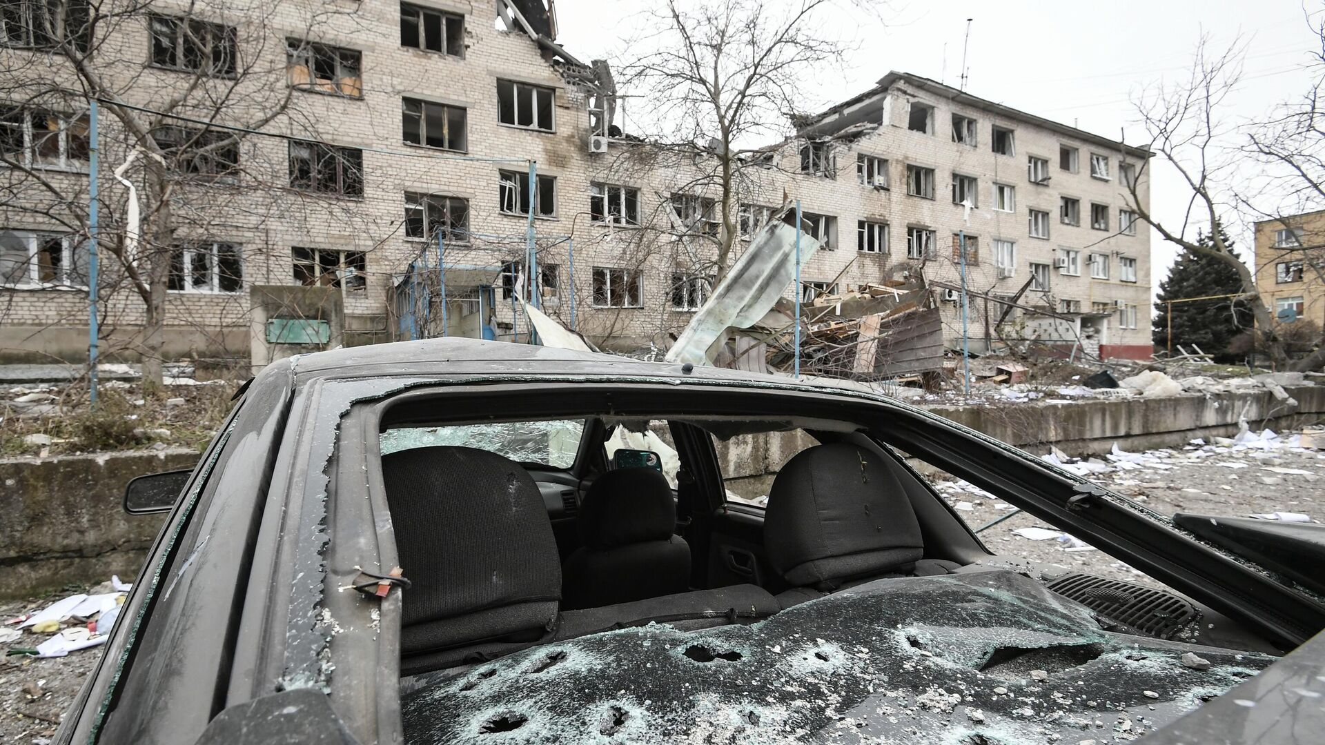 ВСУ обстреляли мирных жителей в Ясиноватой