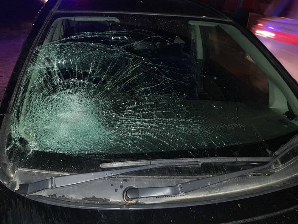 В Ставрополе ночью обстреляли гражданскую машину