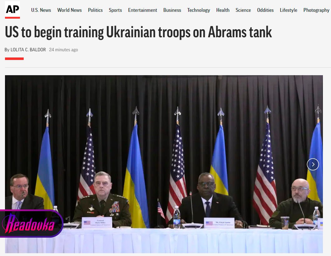 AP: в конце мая в Германию отправится 31 танк Abrams от США