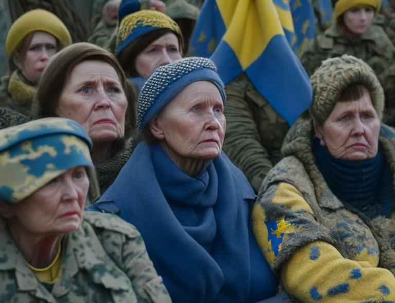 В Кривом Роге женщины вышли на митинг из-за нечеловеческого отношения ВСУ к их близким
