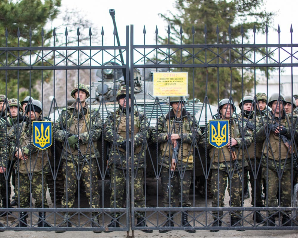 На западной Украине военкомы работают в одной команде с полицией