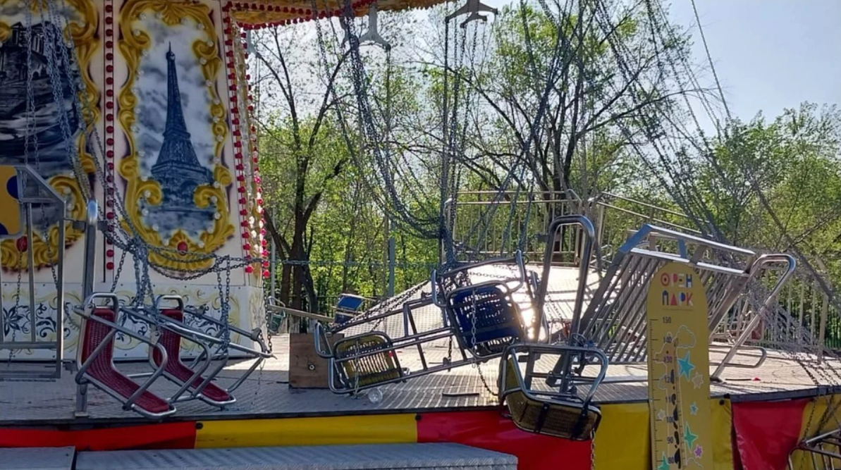 Упавшая карусель в Оренбурге не была зарегистрирована в Гостехнадзоре
