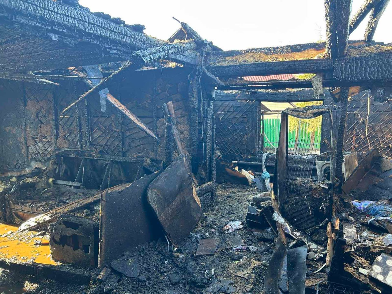 В Самарской области мужчина сжег собственный дом из-за ревности