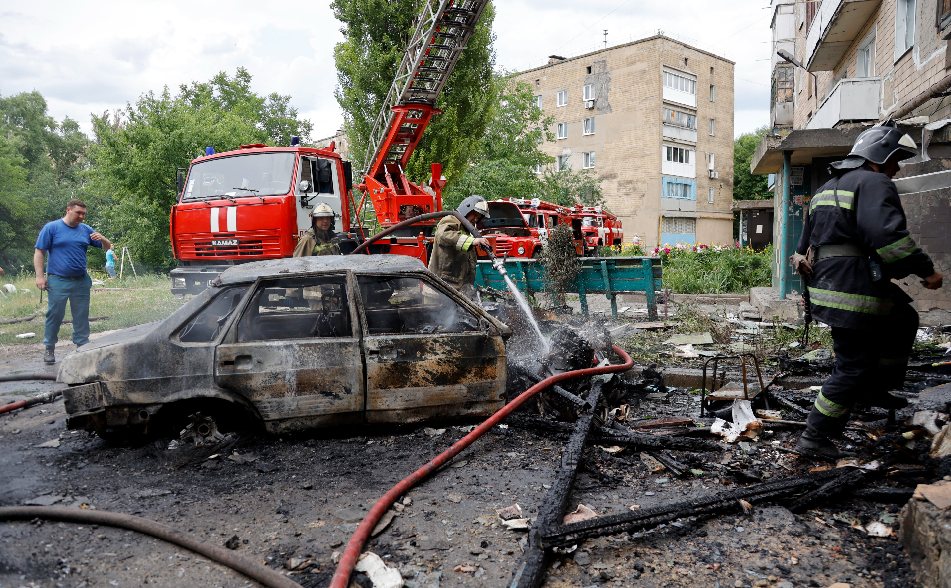 В Куйбышевском районе Донецка из-за обстрела ВСУ погибли трое мирных жителей
