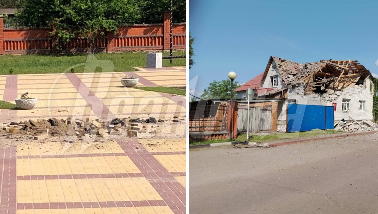 Украинские боевики обстреляли поселок Глушково в Курской области