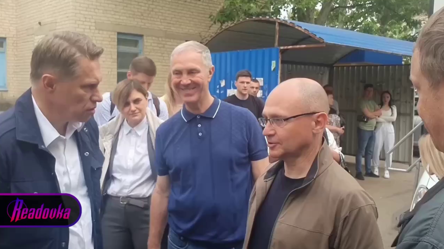 Сергей Кириенко посетил Херсонскую область