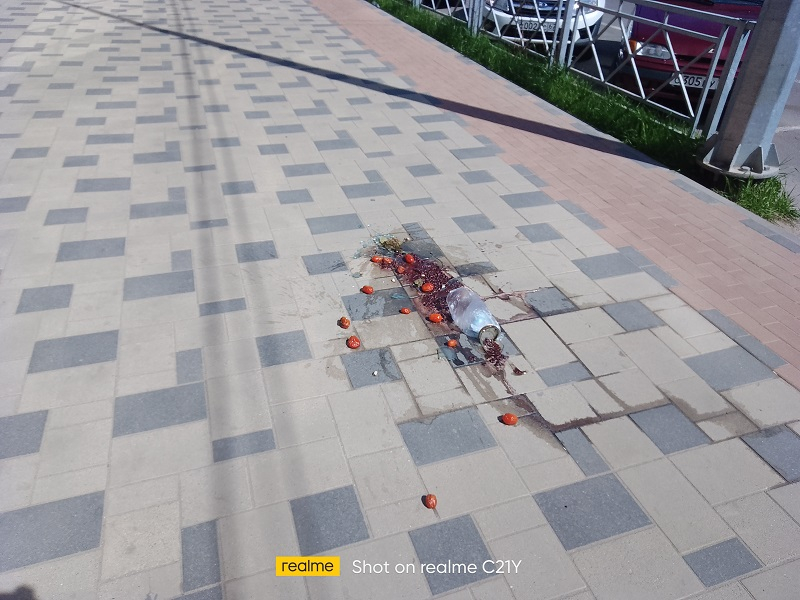Житель Новосибирска залил кровью пол, совершая покупки в алкомаркете