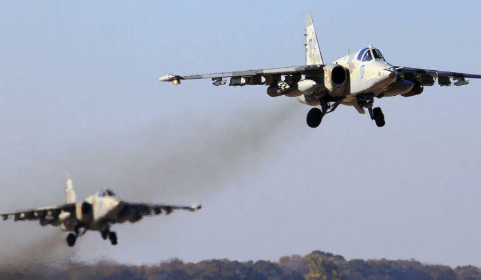 ВС РФ сбили украинский Су-25 в Запорожской области