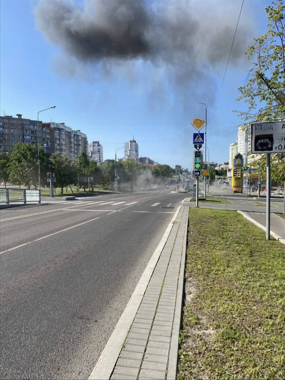 В районе Харьковской горы в Белгороде прогремел взрыв