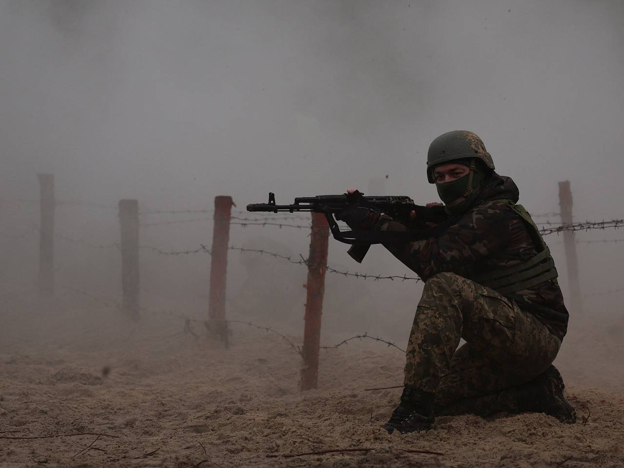 Украина развернула воинские контингенты на государственной границе с Белоруссией