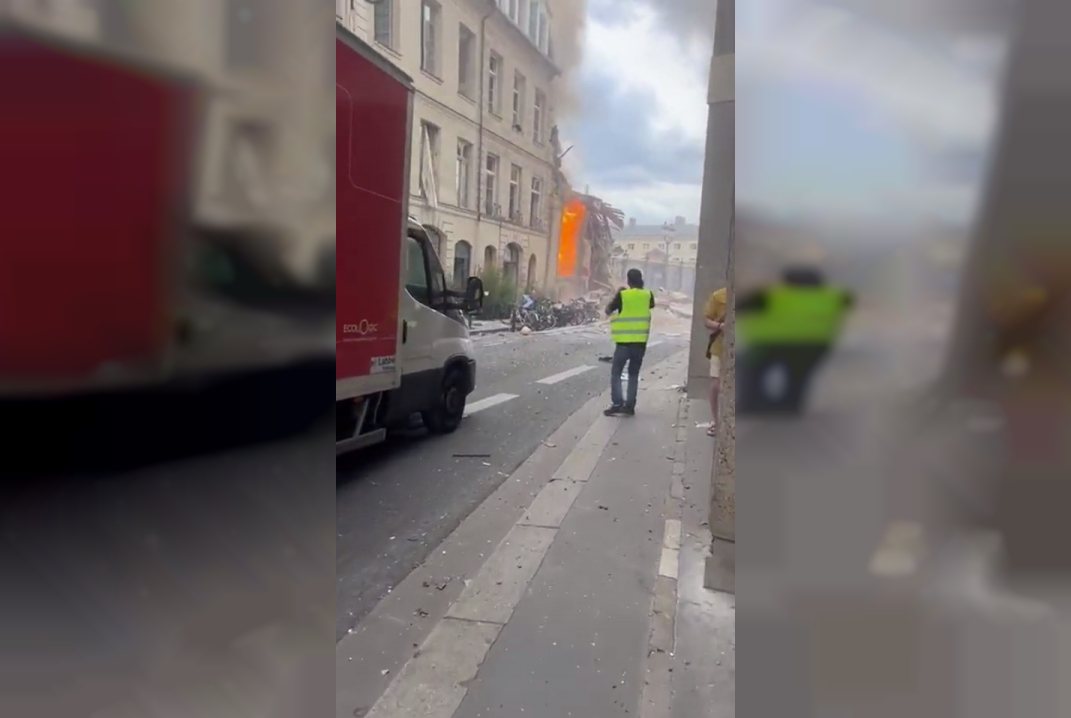 В Париже из-за взрыва пострадали 16 человек
