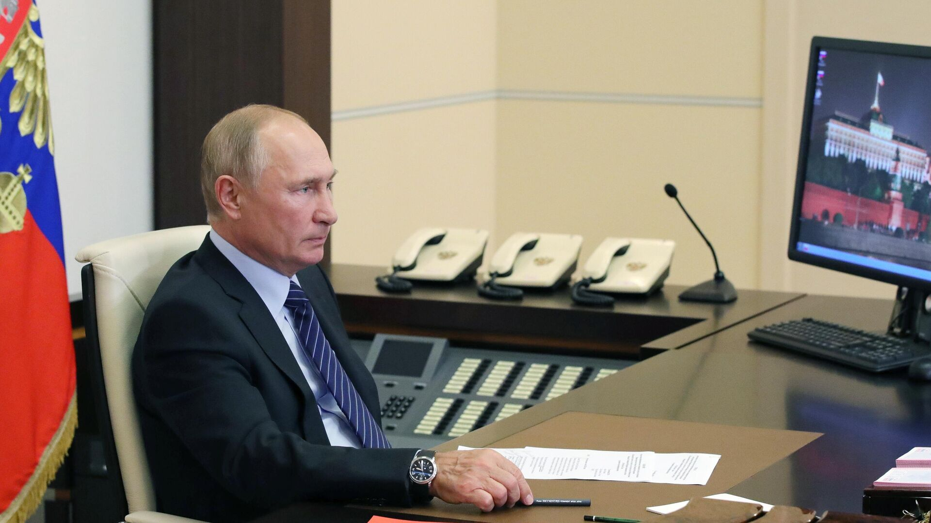 Владимир Путин: Россия готова и впредь активно участвовать в ликвидации вспышек опасных инфекций в мире