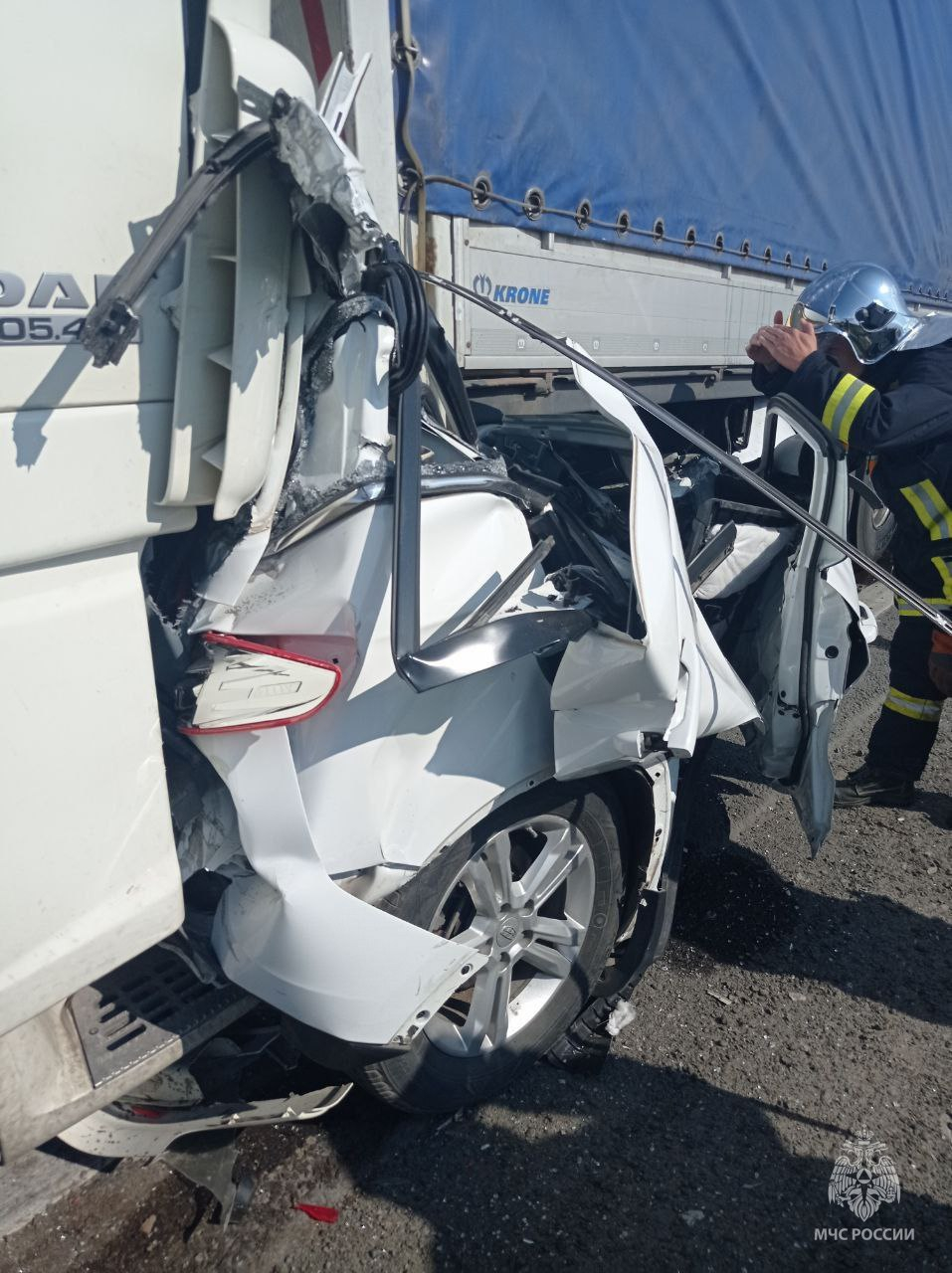 В ужасной аварии под Нижним погибло два младенца и трое взрослых