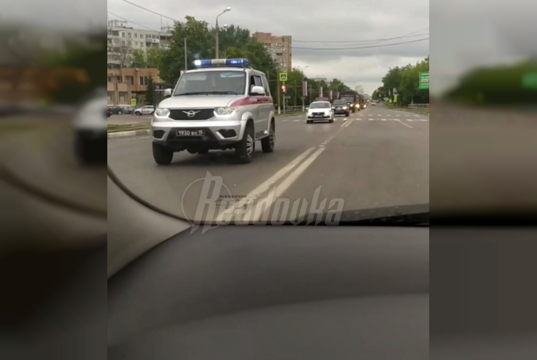 Техника правоохранителей в Коломне курсирует по городу