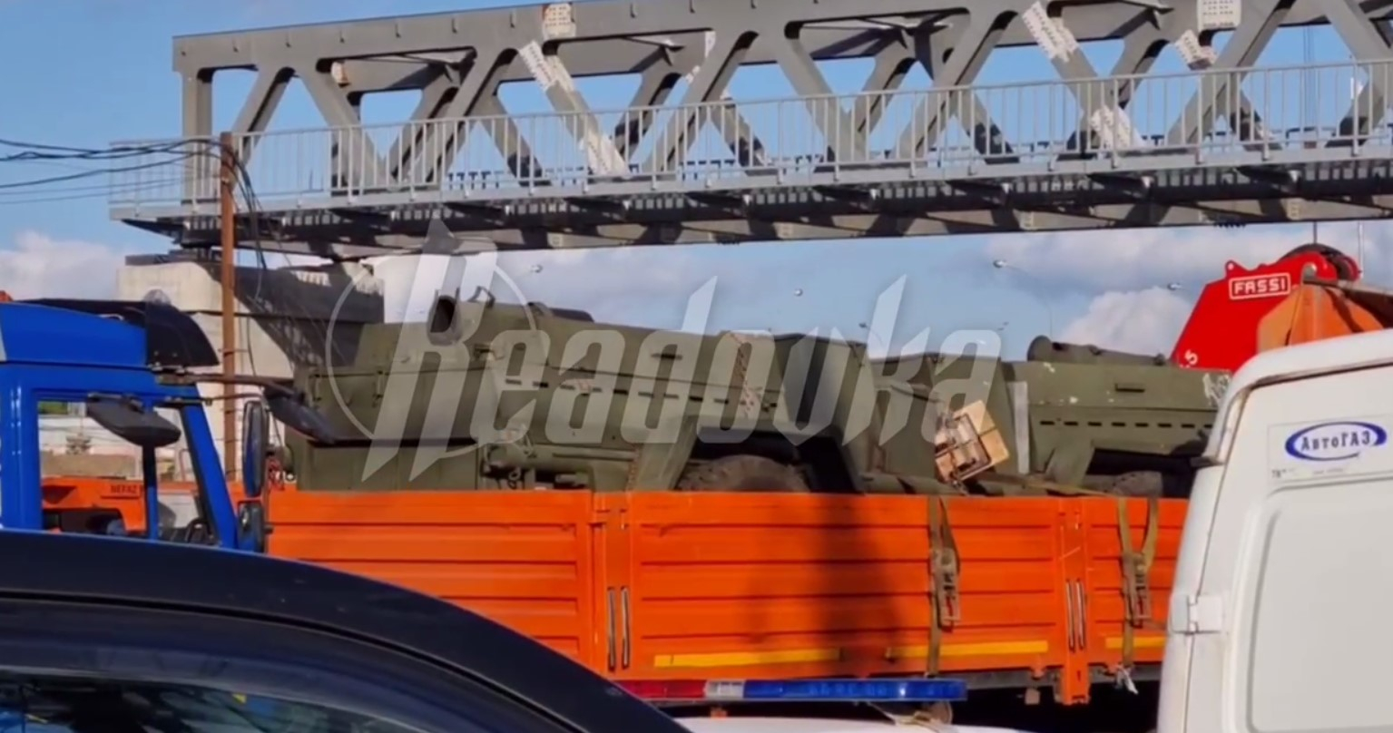 На въезде в Ростов поставили полевую кухню
