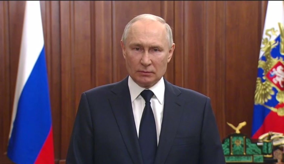 Владимир Путин поблагодарил россиян за консолидацию общества