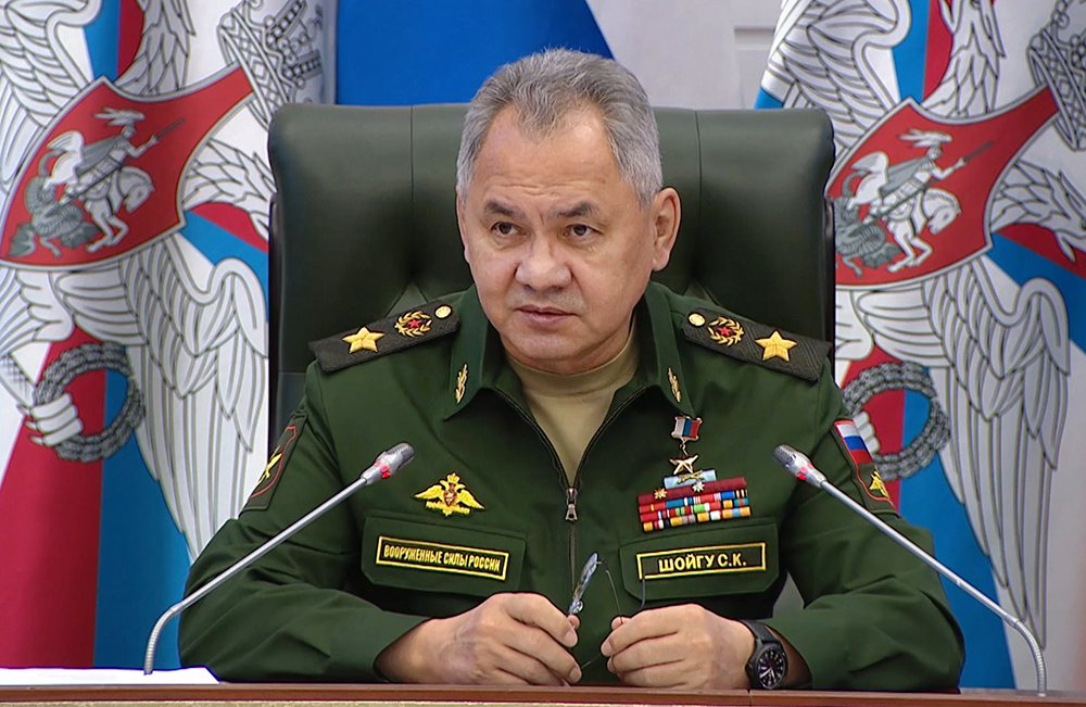Шойгу: ВСУ потеряли примерно 2,5 тыс единиц техники