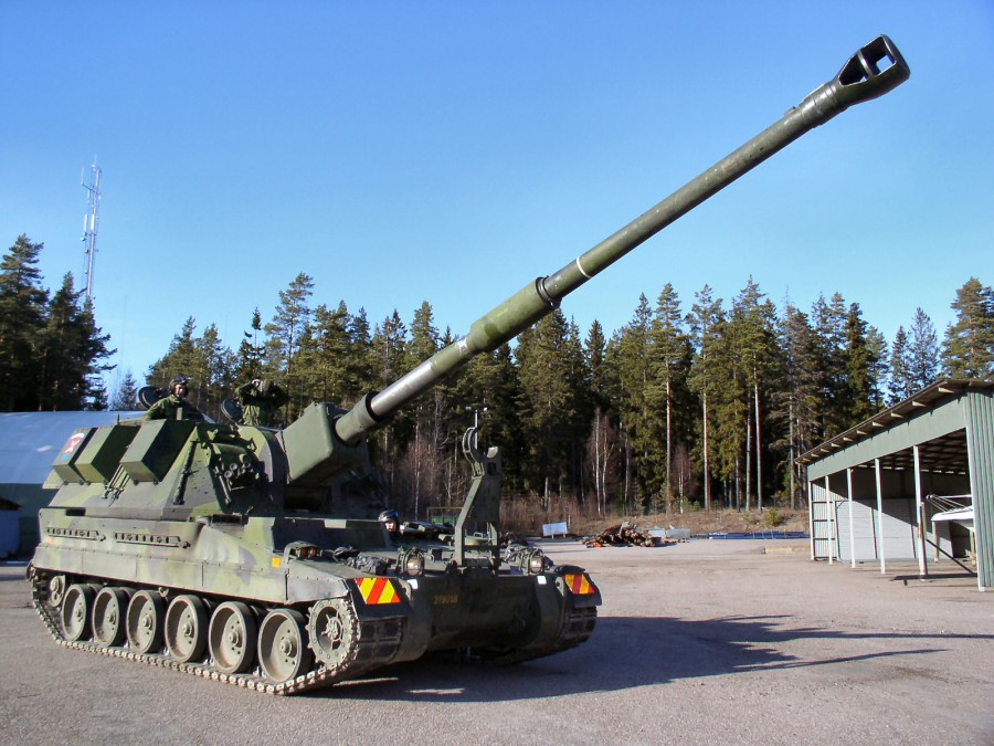 ВС РФ уничтожили британскую САУ AS90 Braveheart